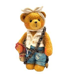 Vtg Cherished Teddies Jacob Bearly You Will Be‎ Haunted By Three Spirits" 614785
